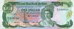 Belize Dollar Bill
